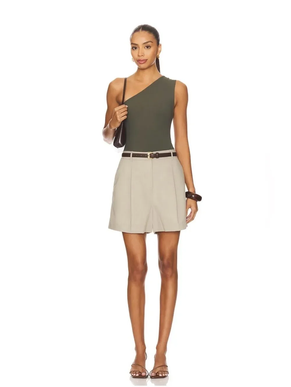 NWT EAVES Jino Bodysuit in Army Green